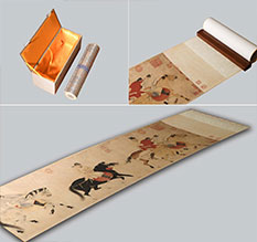 龙马潭馆藏书画复制博物馆书画复制服务