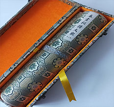 龙马潭书画装裱案例